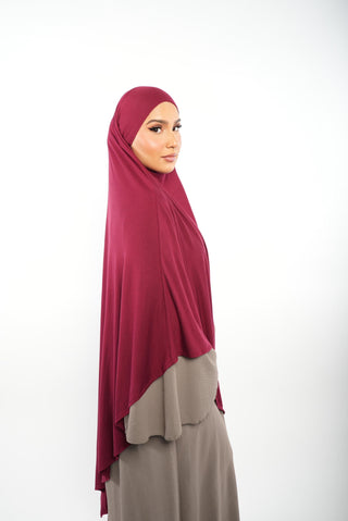 Premium Jersey Khimar Bordeaux