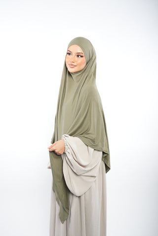 Premium Jersey Khimar Khaki
