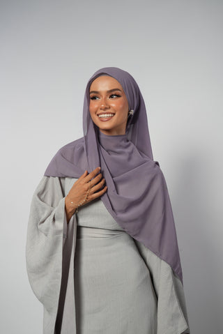 Chiffon Hijab Set Liya - mit passendem Bone