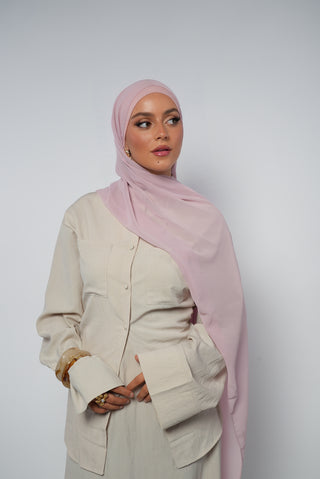 Chiffon Hijab Set Anastasia - mit passendem Bone