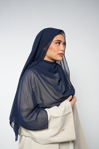 Chiffon Hijab Set Betül - mit passendem Bone