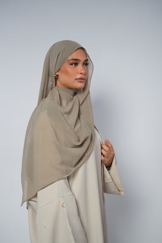 Chiffon Hijab Set Dila - mit passendem Bone
