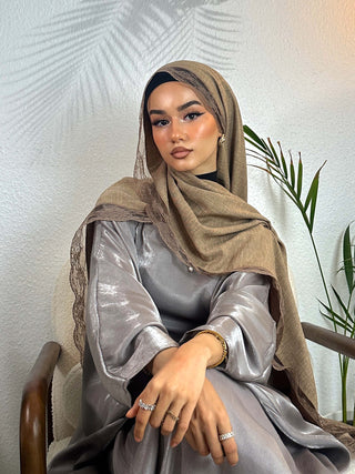 Hijab mit Spitze Liya